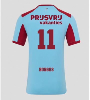 Feyenoord Goncalo Borges #11 Tredjetrøje 2025-26 Kortærmet